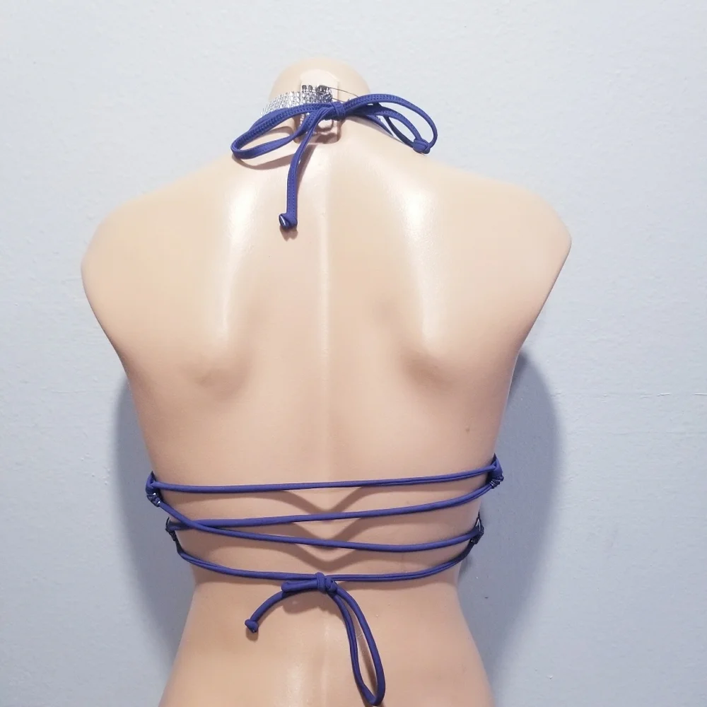 New PINK Victoria's Secret swimsuit bikini top XS - Picture 3 of 4